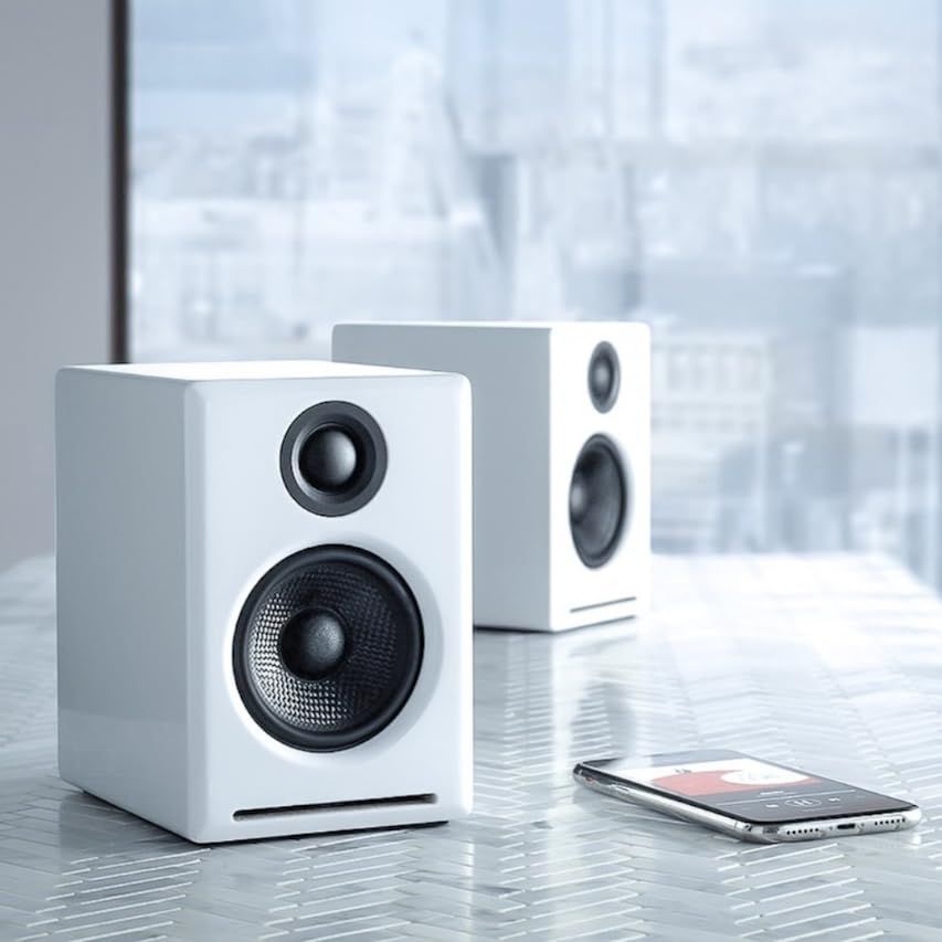 Audioengine A2+ Plus Wireless Speaker Bluetooth | Desktop Monitor Speakers | Home Music System aptX  | Amazon (US)