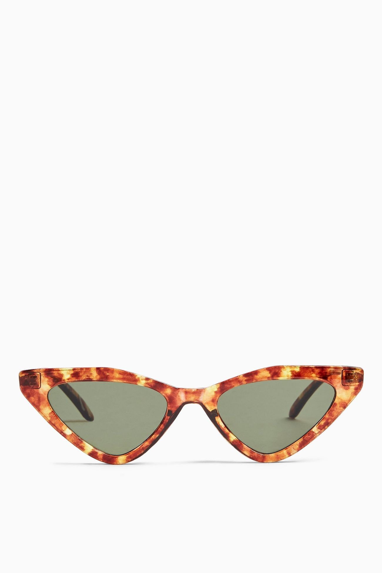 APPLE Tortoiseshell Feline Sunglasses | Topshop UK
