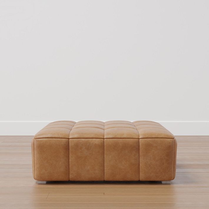 Baldwin Ottoman (32"&ndash;43") | Pottery Barn Teen