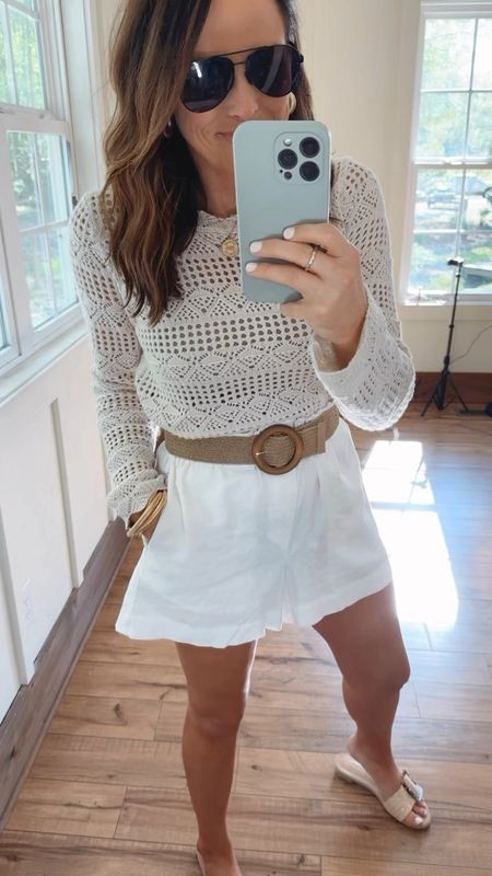 Spring outfit inspo! Such a cute crochet top from Kohl’s 🤩

#LTKStyleTip #LTKSeasonal #LTKFindsUnder50
