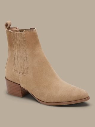 Suede Chelsea Boot | Banana Republic (US)