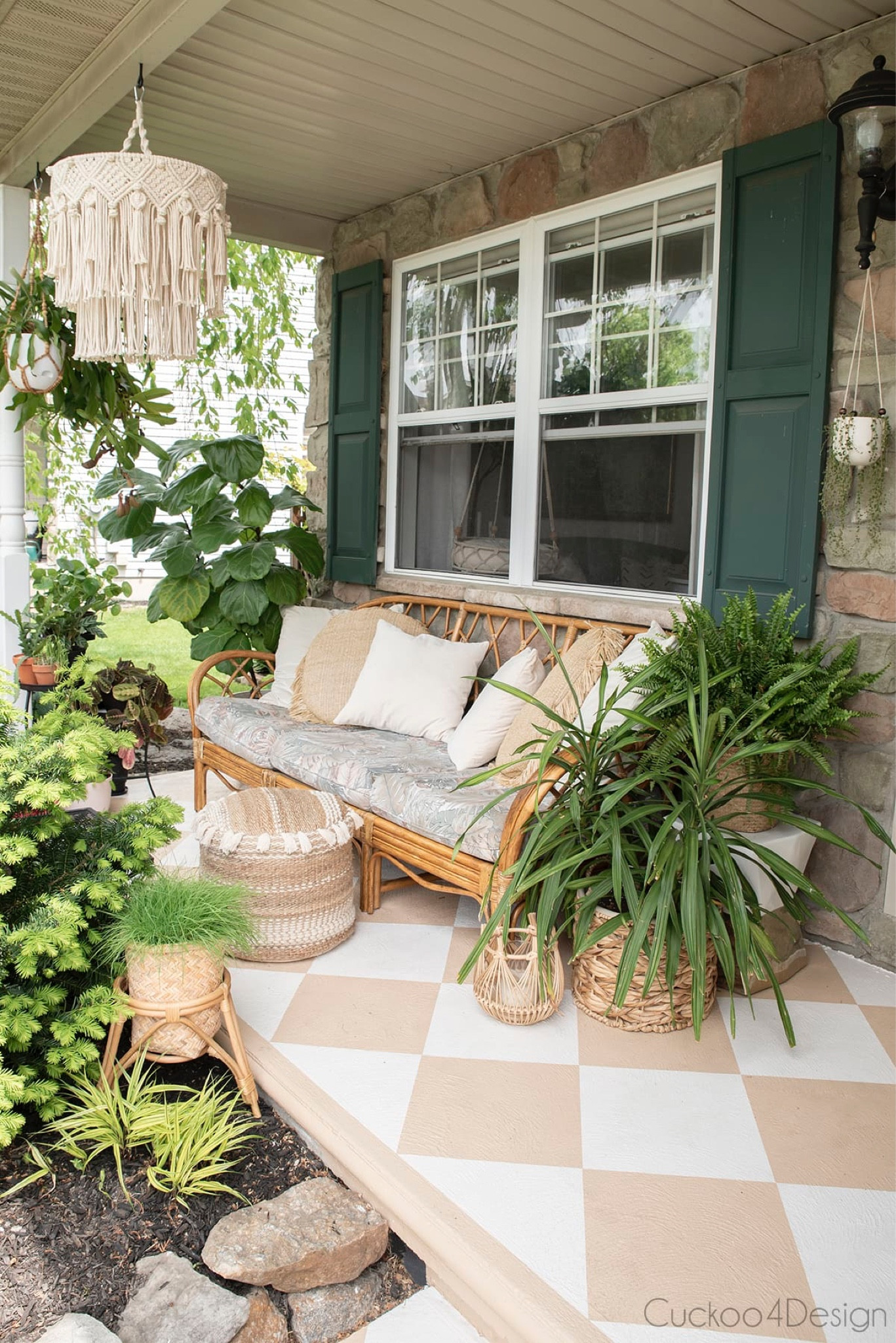 Still my favorite outdoor space to lounge in during spring, summer, and fall. Outdoor living room | porch | rattan sofa

#LTKSeasonal #LTKHome #LTKStyleTip