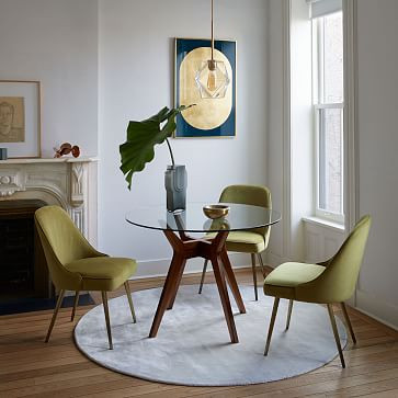 Jensen Round Dining Table (42") | West Elm (US)