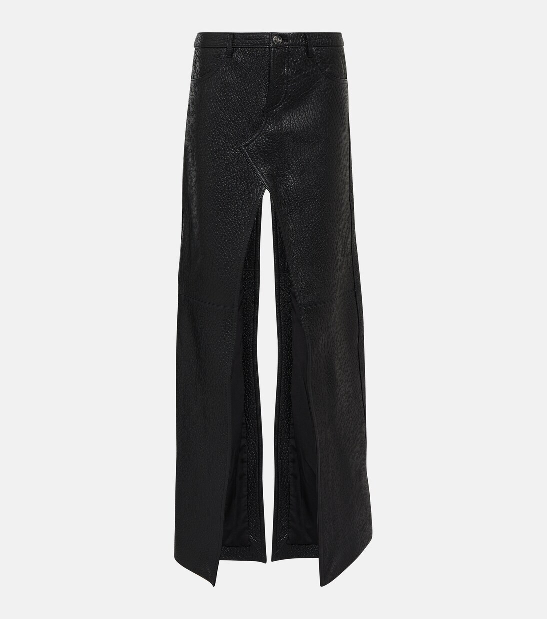 Gonna lunga in pelle | Mytheresa (INTL)