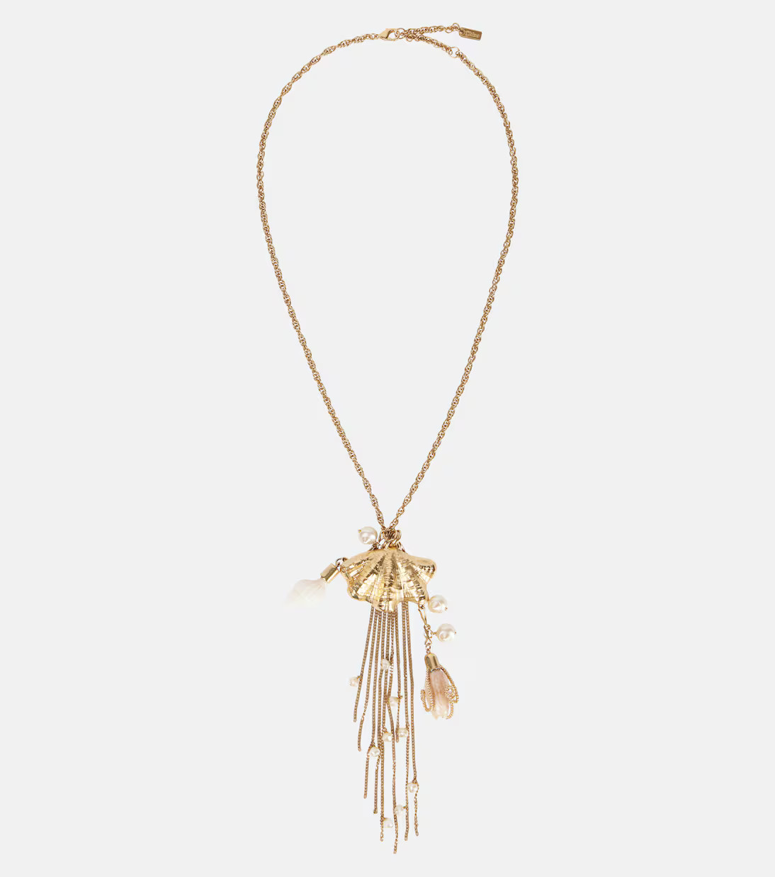 Chloé Shells embellished pendant necklace | Mytheresa (US/CA)