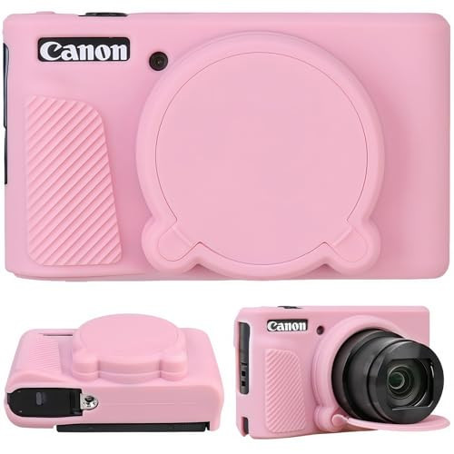 Camera Case for Canon PowerShot SX740/ SX730 Digital Camera,Soft Silicone Protective Bag Removabl... | Amazon (US)
