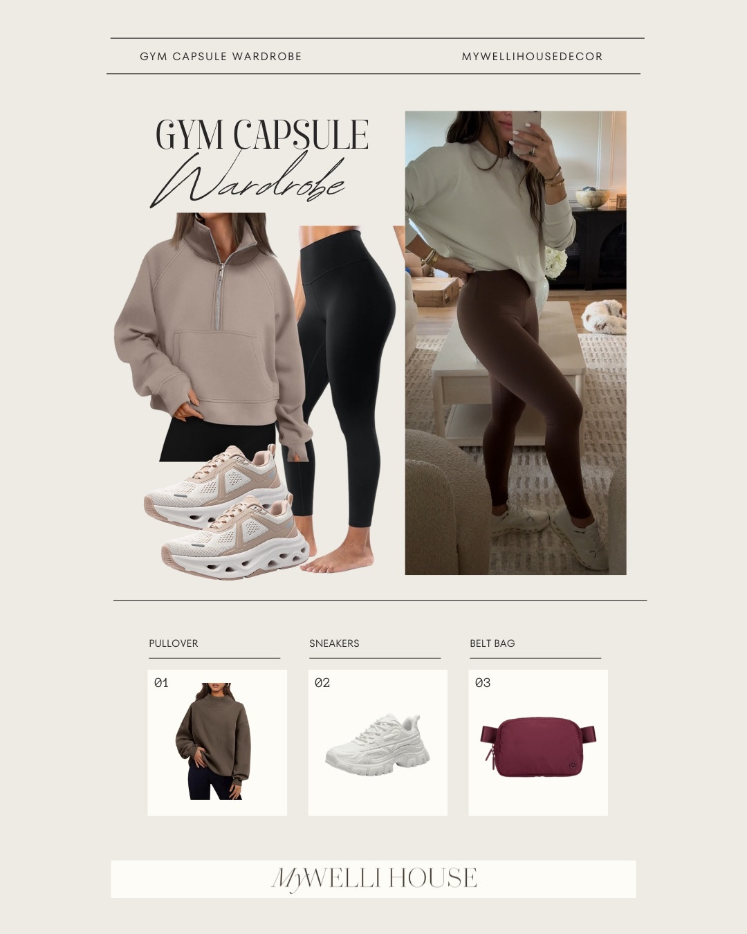 Level up your fitness aesthetic with the ultimate Amazon activewear capsule! ✨ Featuring high-performance staples in sophisticated neutrals—like this mushroom-toned sweatshirt and classic black leggings—this edit proves that functional can also be high-fashion. Shop the full gym rotation here!

#LTKfit #gymcapsulewardrobe #amazonfashion #activewearonline #fitnessstyle #workoutmotivation #amazonfinds #athleisurestyle #capsulewardrobe #ltkit

#LTKFindsUnder100 #LTKfitnessgoals #LTKBeauty