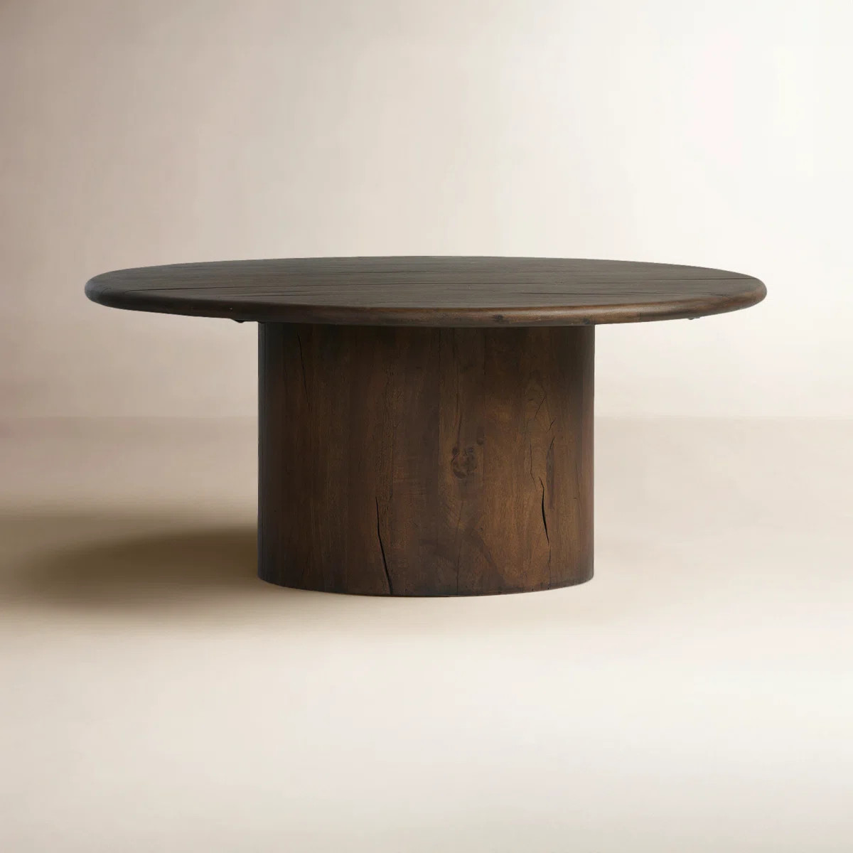 Brennan Wood Coffee Table-Small-Aged Belgium Bleach | Wayfair North America