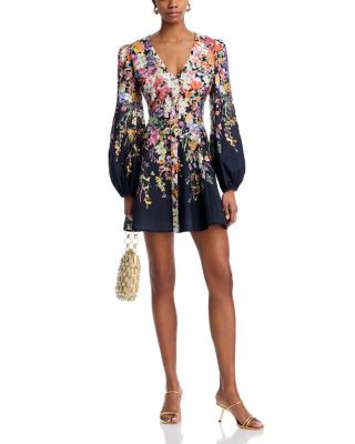 Floral Print Mini Dress - Exclusive | Bloomingdale's (AU)
