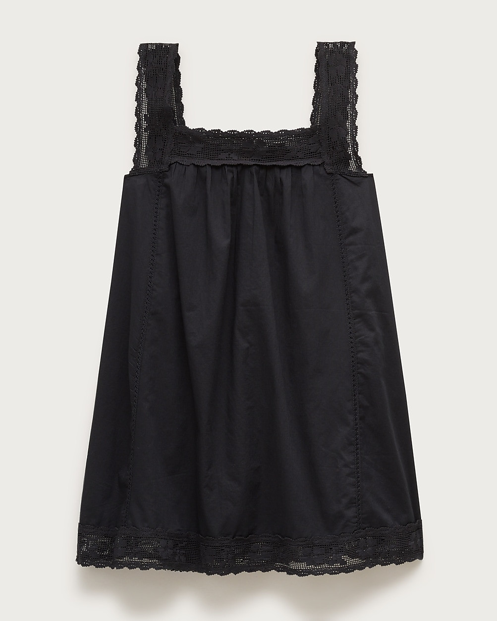 Lace-trim mini beach dress | J. Crew US