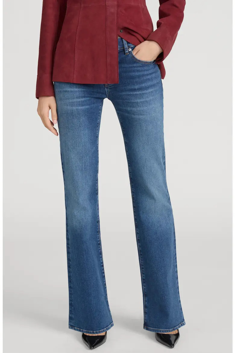FRAME The Rodeo Flare Leg Jeans in Charity at Nordstrom, Size 26 | Nordstrom