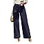 Women's High Waisted Wide Leg Jeans - Stretchy Straight Leg Denim Pants, 2025 Trendy Casual Comfo... | Amazon (US)