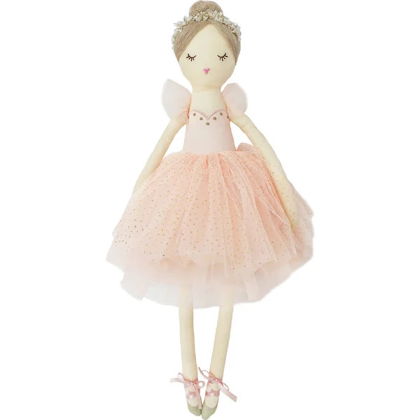 Belle Ballerina Doll, Pink | Maisonette