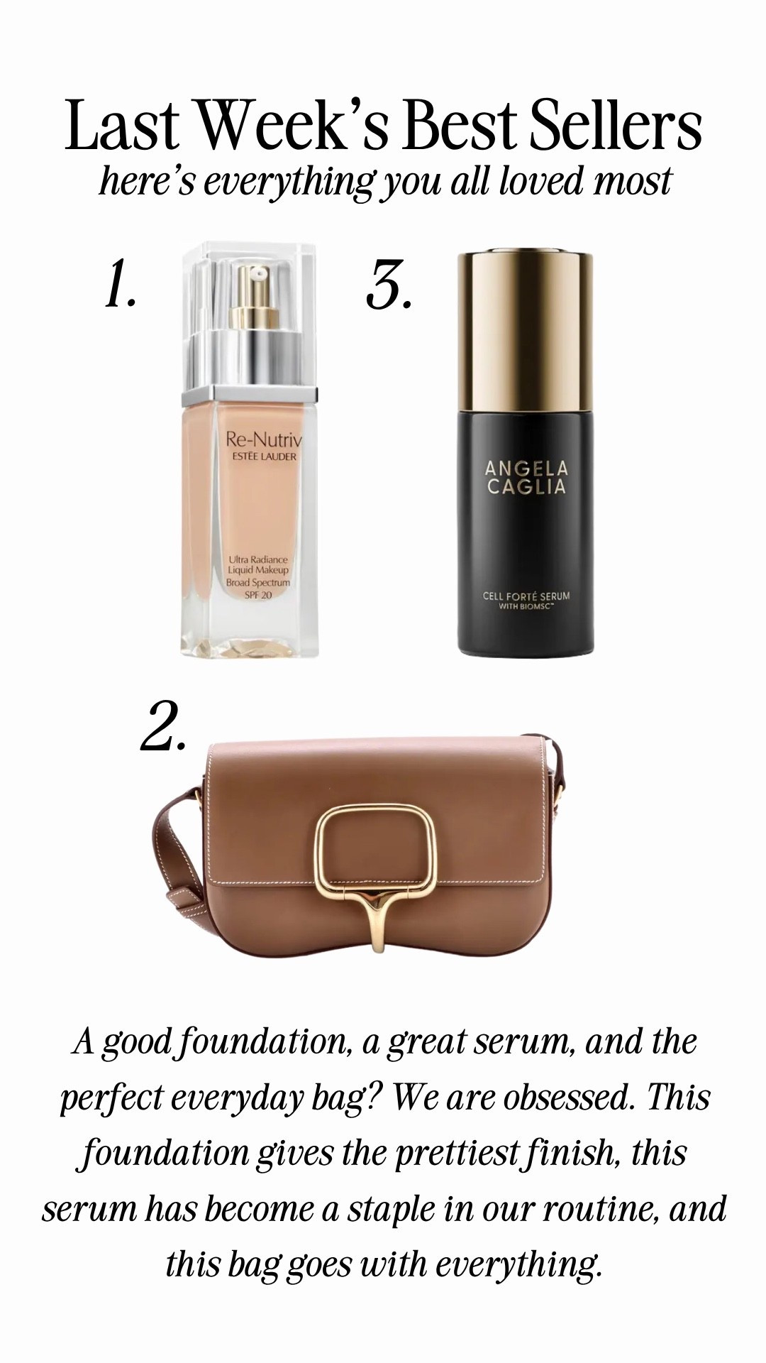 Last weeks bestsellers!