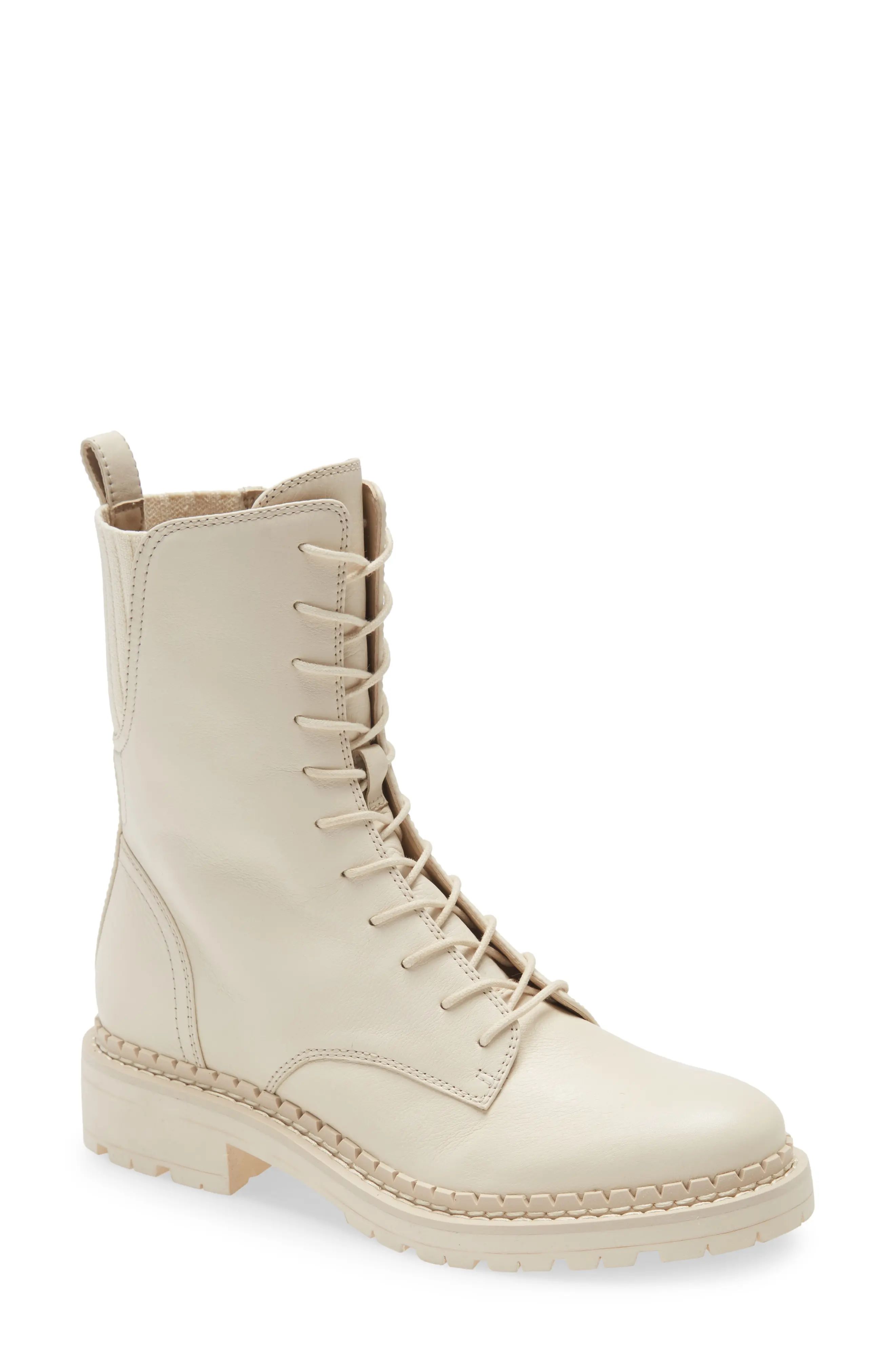 Sam Edelman Lex Boot, Size 9.5 in Modern Ivory at Nordstrom | Nordstrom