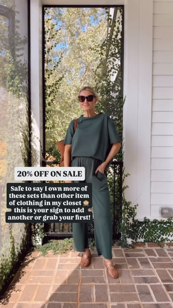 I can’t stop buying more colors in this Amazon lounge set! It’s so comfortable, and I’ve worn it to travel, work from home, lounging around, etc! It’s so good! I sized up to a M here for the bump, but normally wear a S!

Loverly Grey, Amazon, Black Friday sale, cyber week, loungewear, lounge set, travel outfit, work from home outfit 

#LTKCyberWeek #LTKSaleAlert