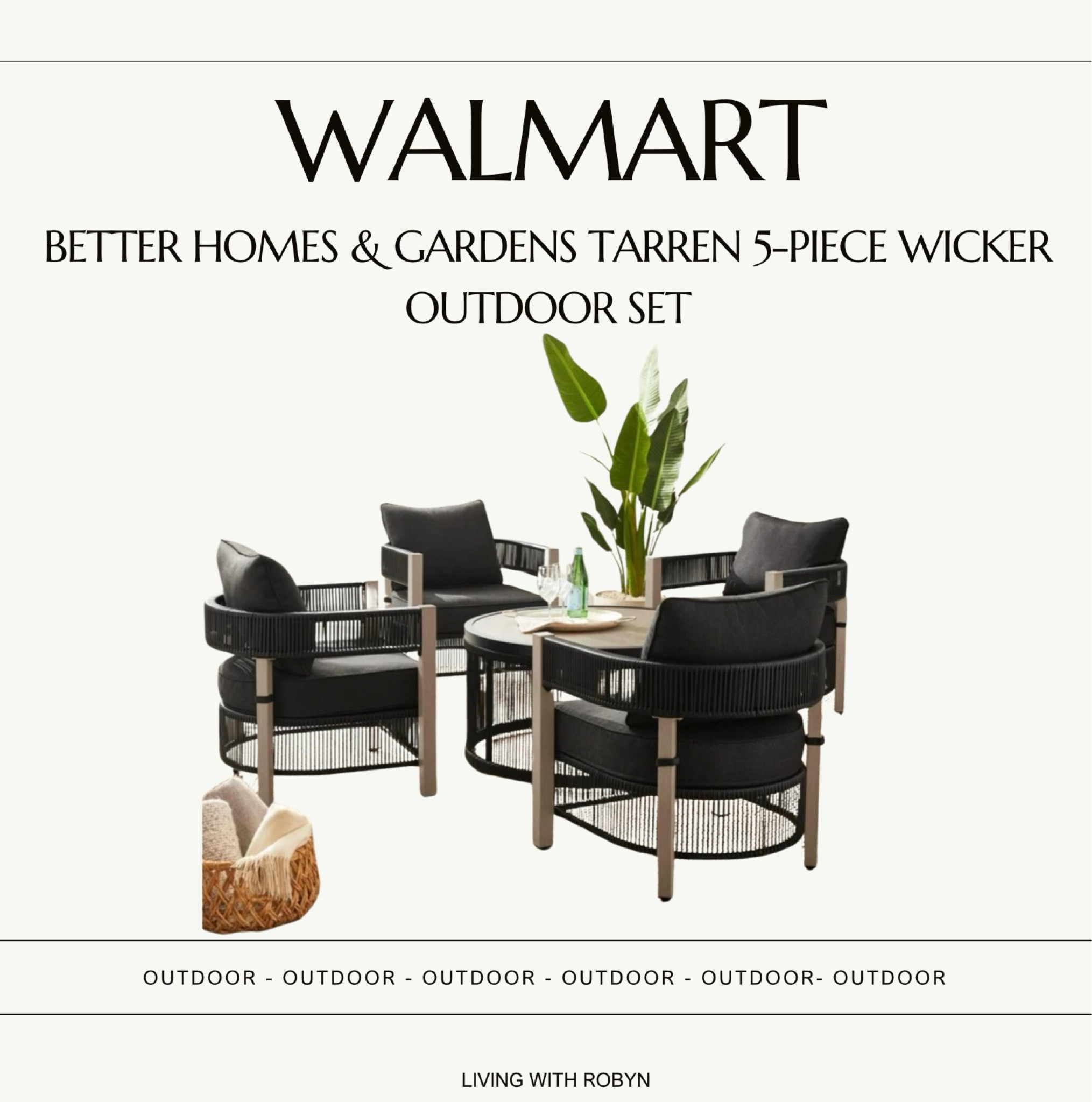 Walmart Outdoor Set 

#LTKhome