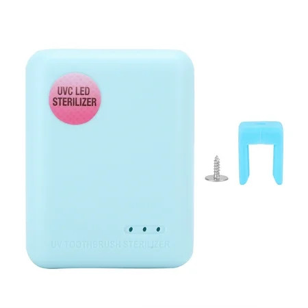 Holdercleaner Toothpaste ZL-18L UV LED Toothbrush Holder Cleaner Wall Mounted Toothbrush Case Cleane | Walmart (US)