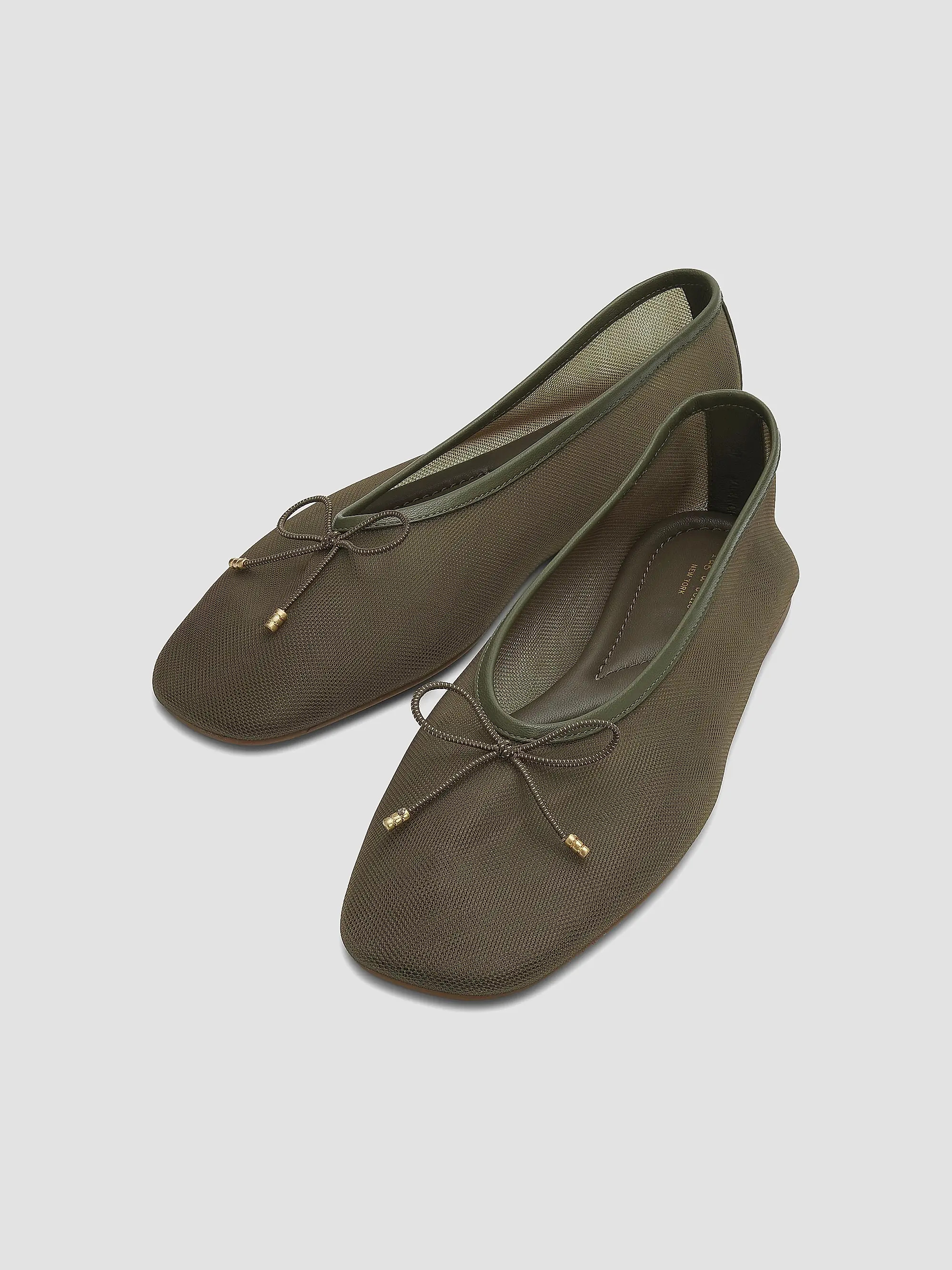 rag & bone Poppi Mesh Ballet Flats | Saks Fifth Avenue | Saks Fifth Avenue