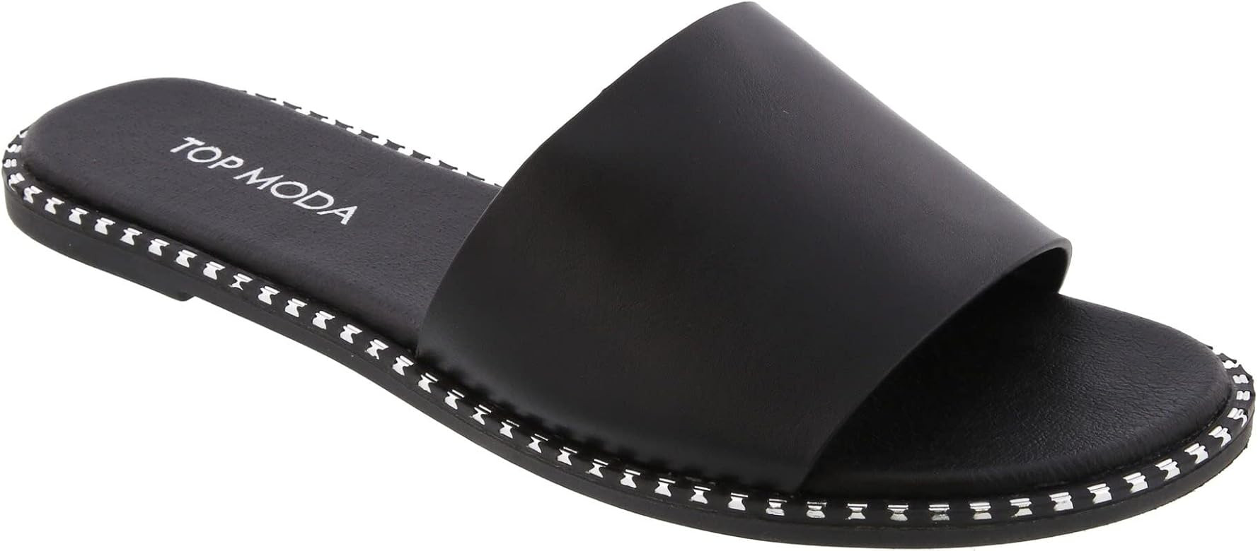 TOP Moda Women Open Toe Flat Fashion Sandals | Amazon (US)
