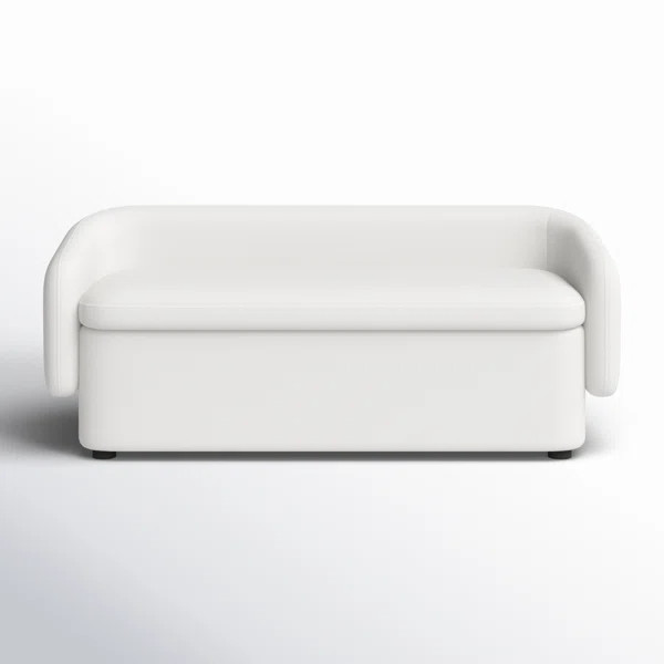 Bredon Polyester Blend Upholstered Storage Bench | Wayfair North America