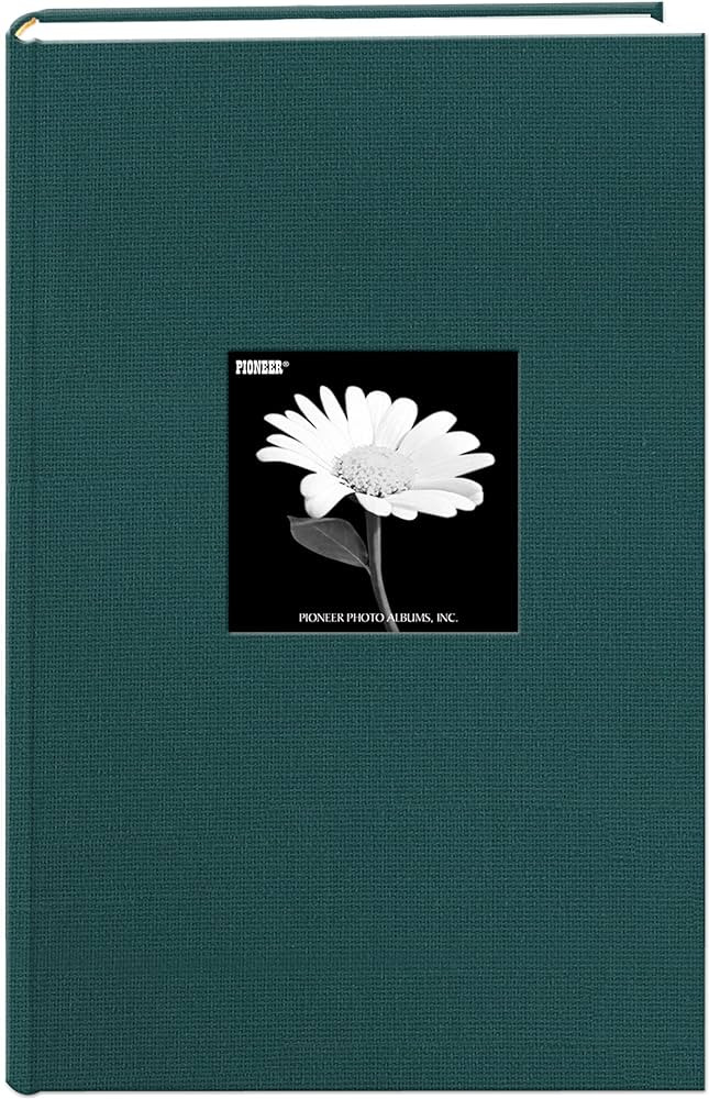 Fabric Frame Cover Photo Album 300 Pockets Hold 4x6 Photos, Majestic Teal | Amazon (US)