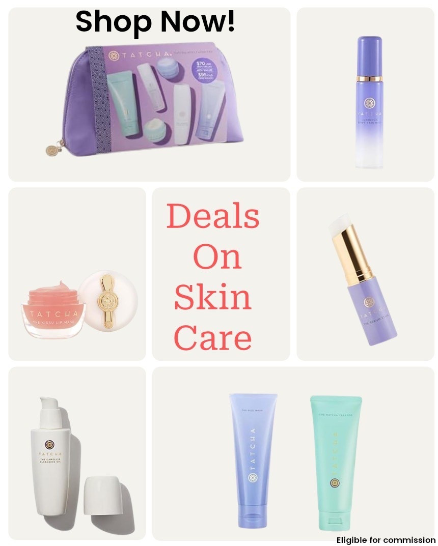 Tatcha Skincare Deals You Don’t Want to Miss!

Luxury skincare on sale ✨
These Tatcha favorites are marked down and perfect for gifting or refreshing your routine. Hydrating cleansers, lip masks, and travel sets — all linked so you can shop the best deals fast!

Shopping link in comments!

#Tatcha #SkincareDeals #BeautySale #SkincareFavorites #HolidayDeals #AmazonBeauty #LuxurySkincare #SelfCareEssentials #CleanBeauty #SkincareRoutine #BeautyFinds

#LTKHoliday #LTKFindsUnder50 #LTKGiftGuide