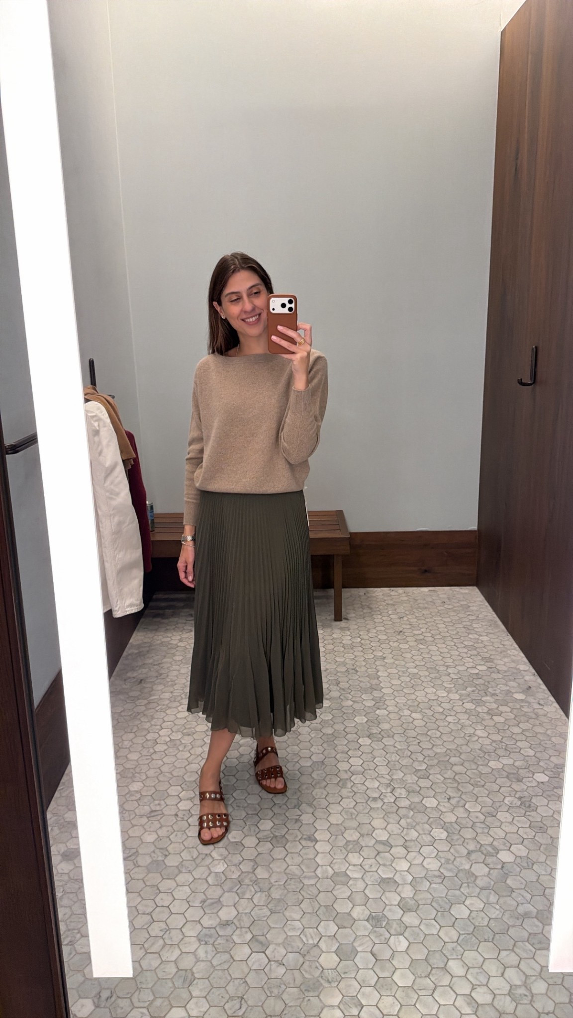 Trying out a few looks at Aritzia