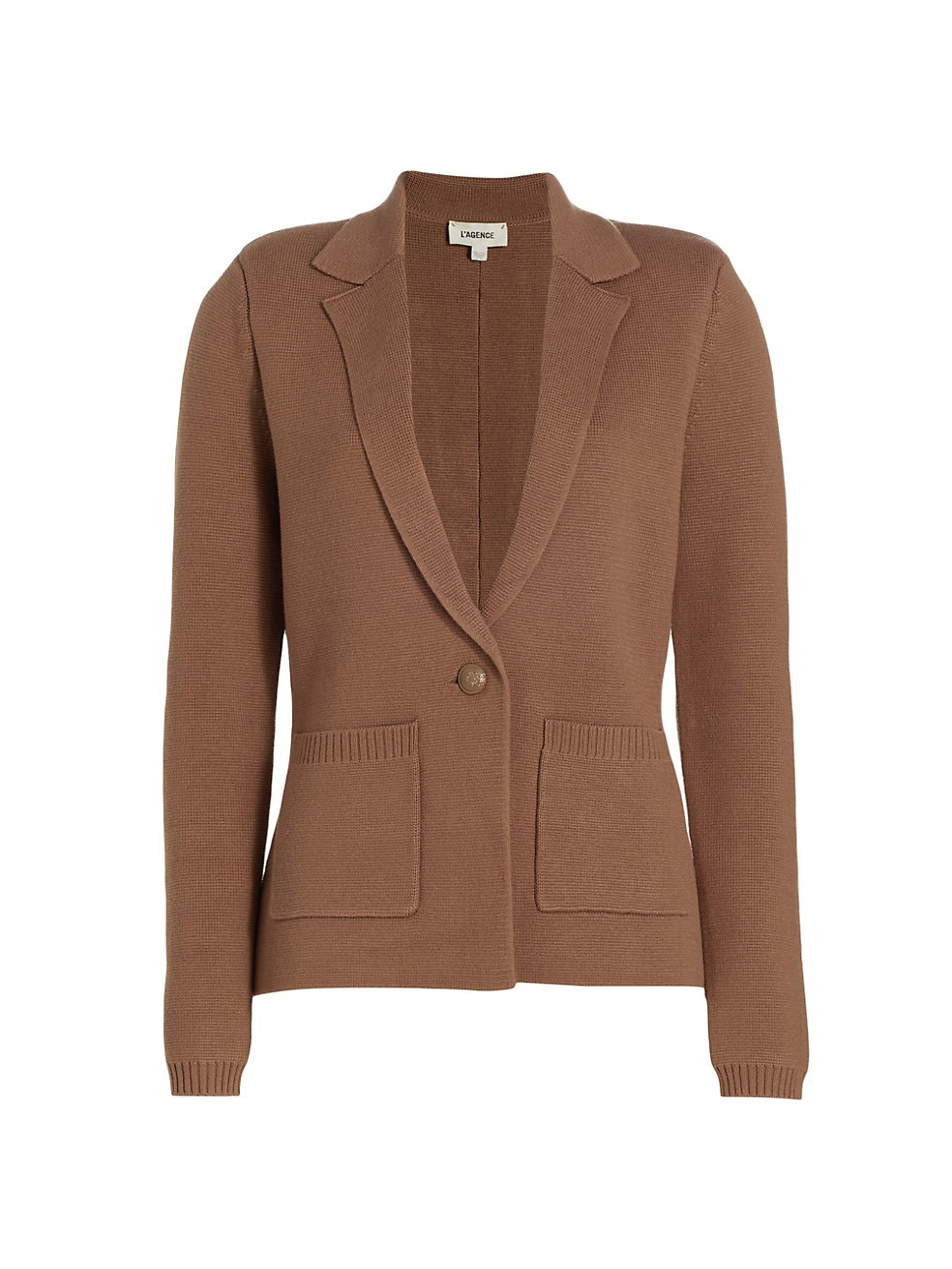L'AGENCE Lacey Knit Blazer | Saks Fifth Avenue