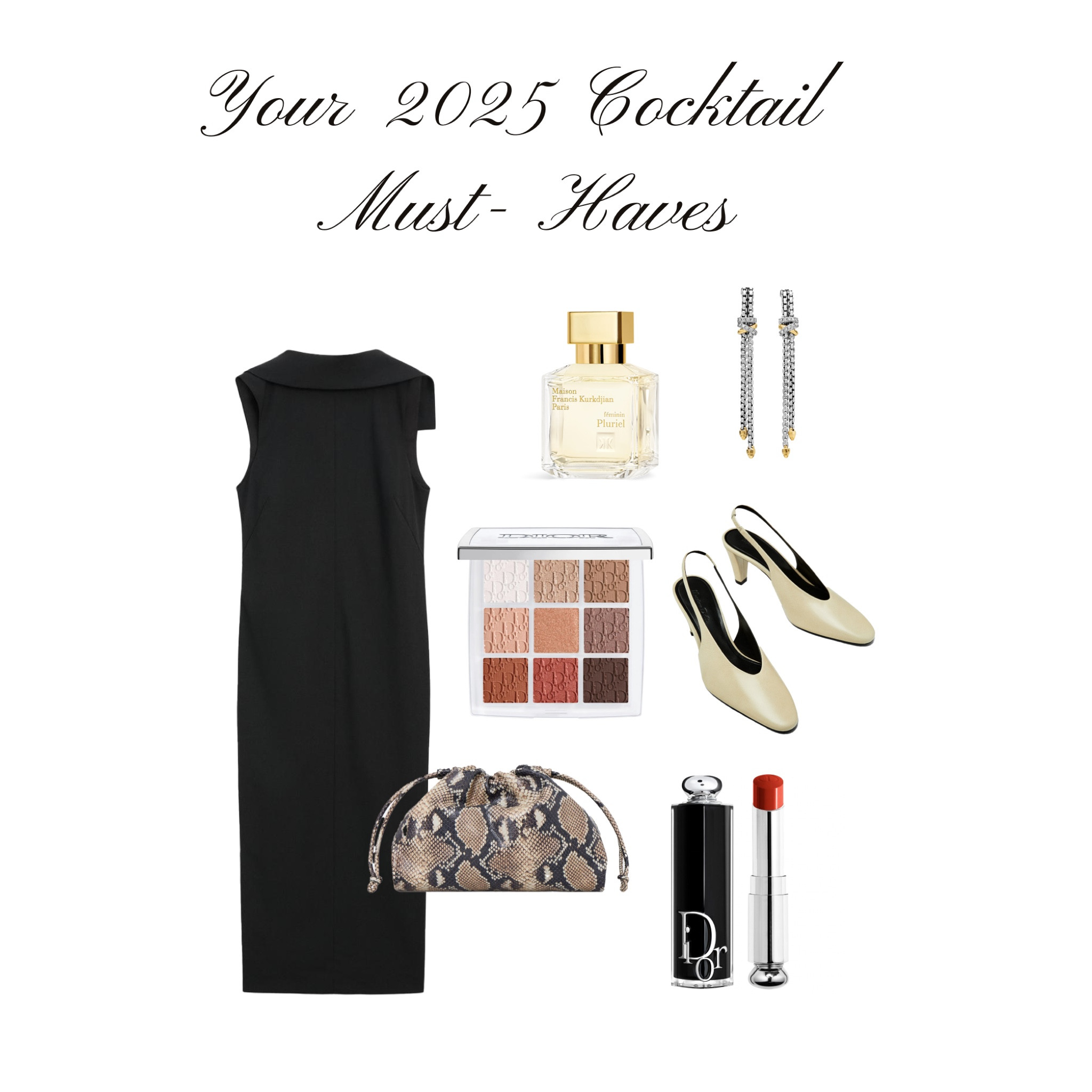 Essential Cocktail Party Must-Haves for a Chic and Elegant Soirée in 2025. 

#LTKStyleTip #LTKParties #LTKBeauty