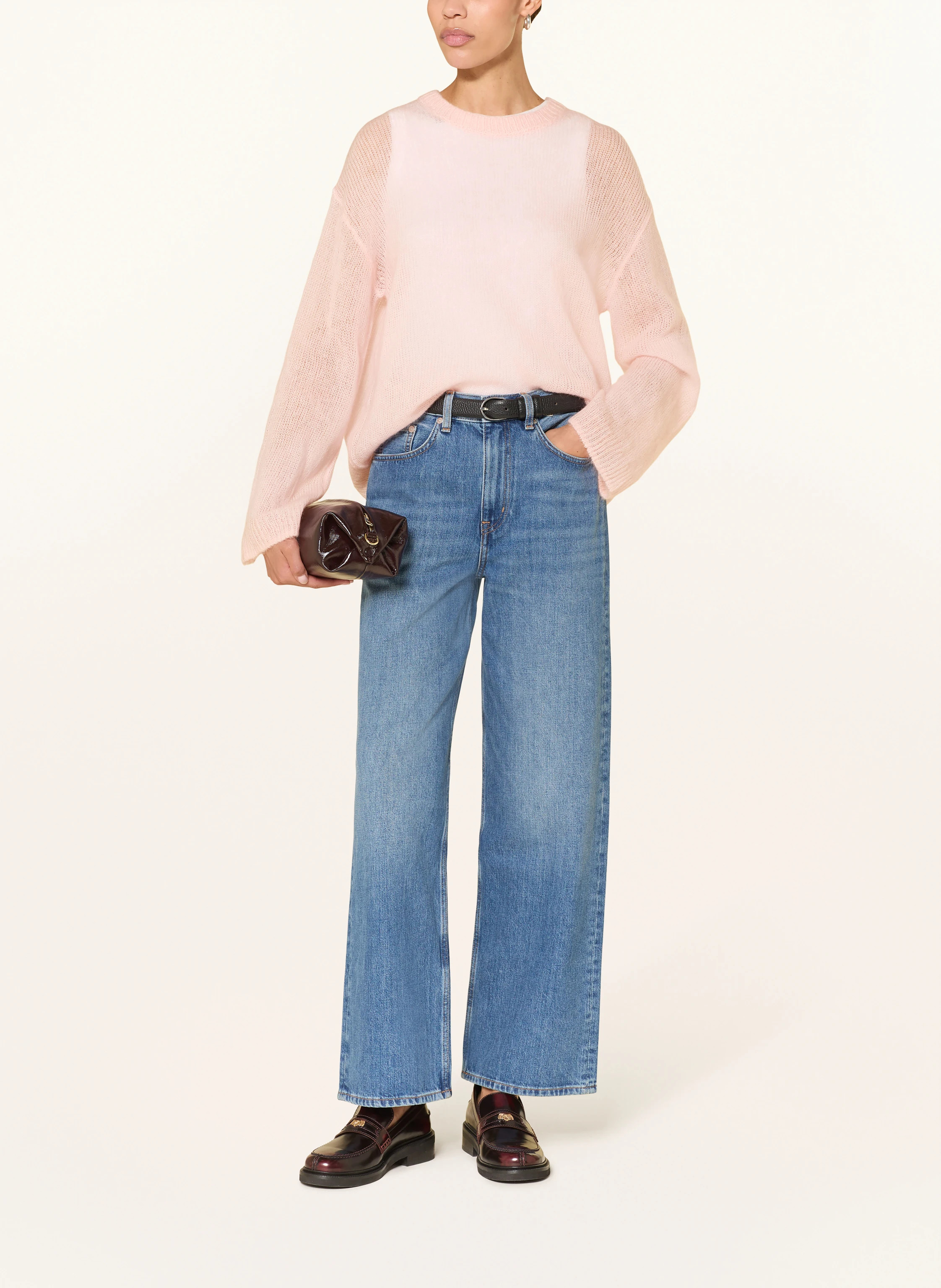 ARKET Pullover mit Mohair in rosa | Breuninger (DACH)