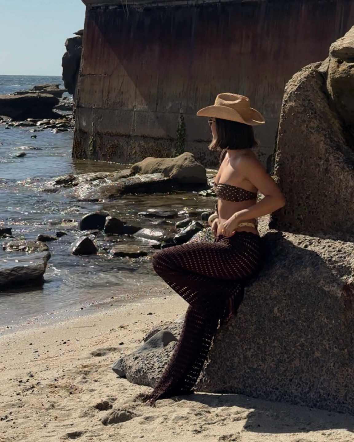 fringe crochet pant beach cover up 

#LTKootd