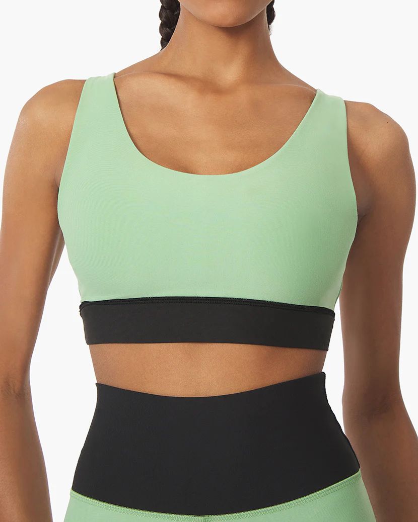 Scoop Bra Top Brushed Poly | We Wore What