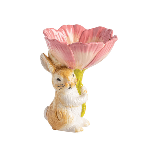 Bunny Flower Candy Pedestal | Mud Pie