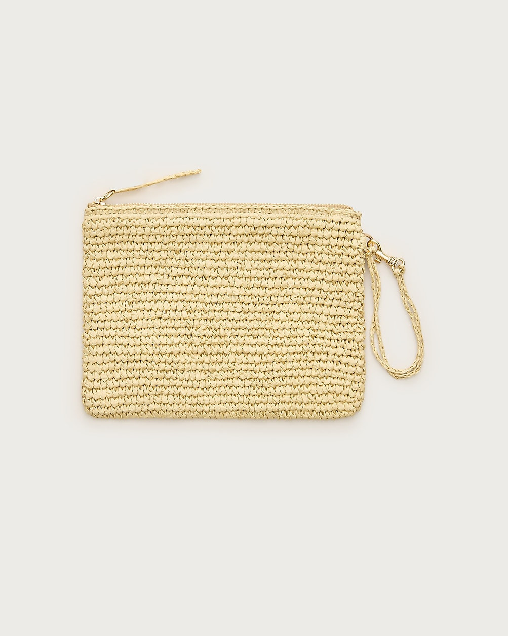 Paper straw pouch | J. Crew US