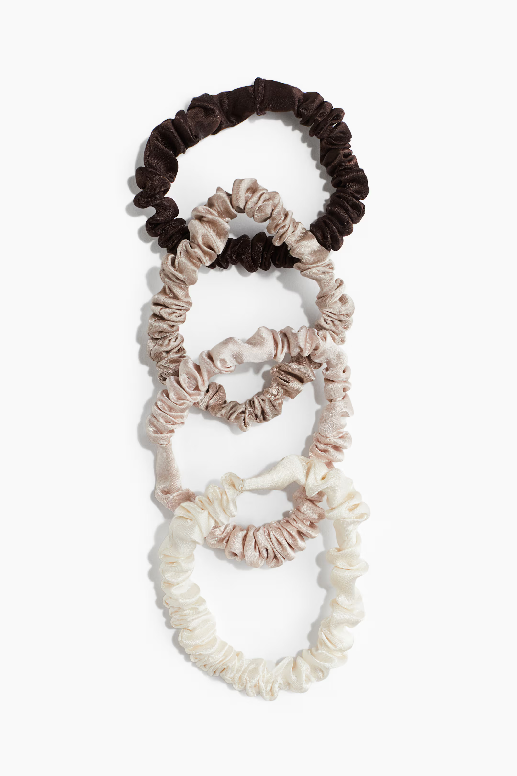 4-pack silk scrunchies | H&M (UK, MY, IN, SG, PH, TW, HK)