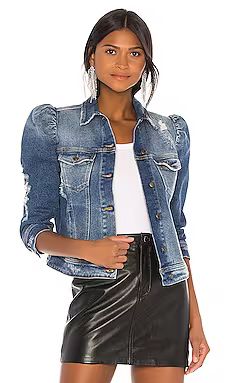 retrofete Ada Jacket in Worn Vintage Blue from Revolve.com | Revolve Clothing (Global)