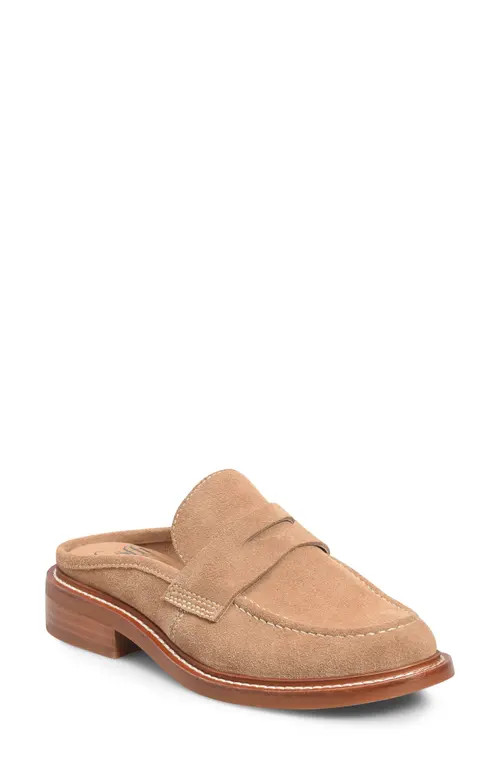 Söfft Monique Penny Loafer Mule in Desert at Nordstrom, Size 6 | Nordstrom