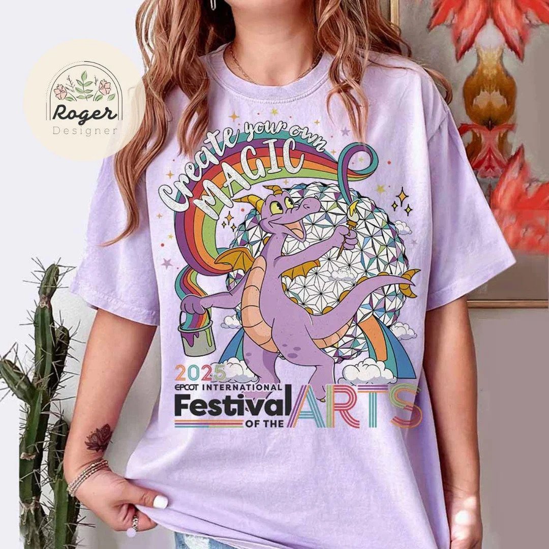 Create Your Own Magic Figment Shirt, Disney Epcot International Festival of the Arts Shirt, WDW P... | Etsy (US)