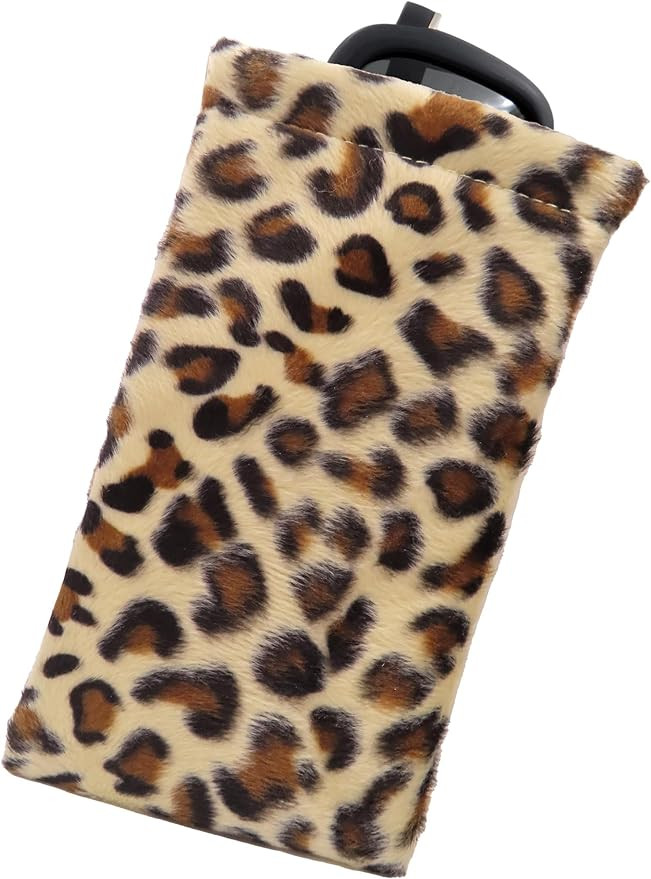 Soft Sunglasses case | Large Glasses Case Holder - Eyeglass Pouch Squeeze Top | Glasses pouch Lig... | Amazon (US)