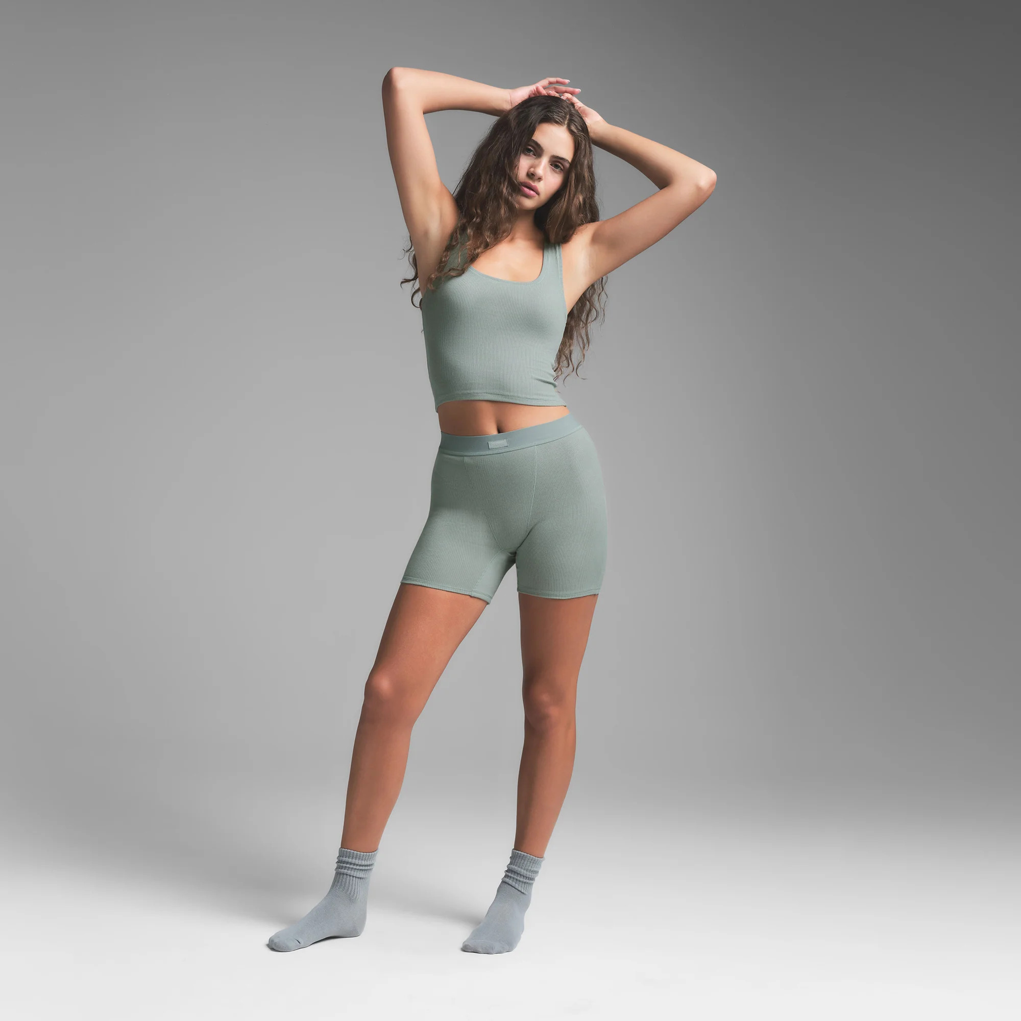 COTTON RIB BOXER 3-PACK | VAPOR MULTI | SKIMS (US)