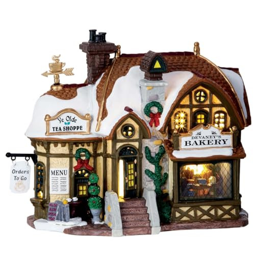 Lemax Christmas Village Devaneys Bakery Battery Operated Led - 35793 | Amazon (US)