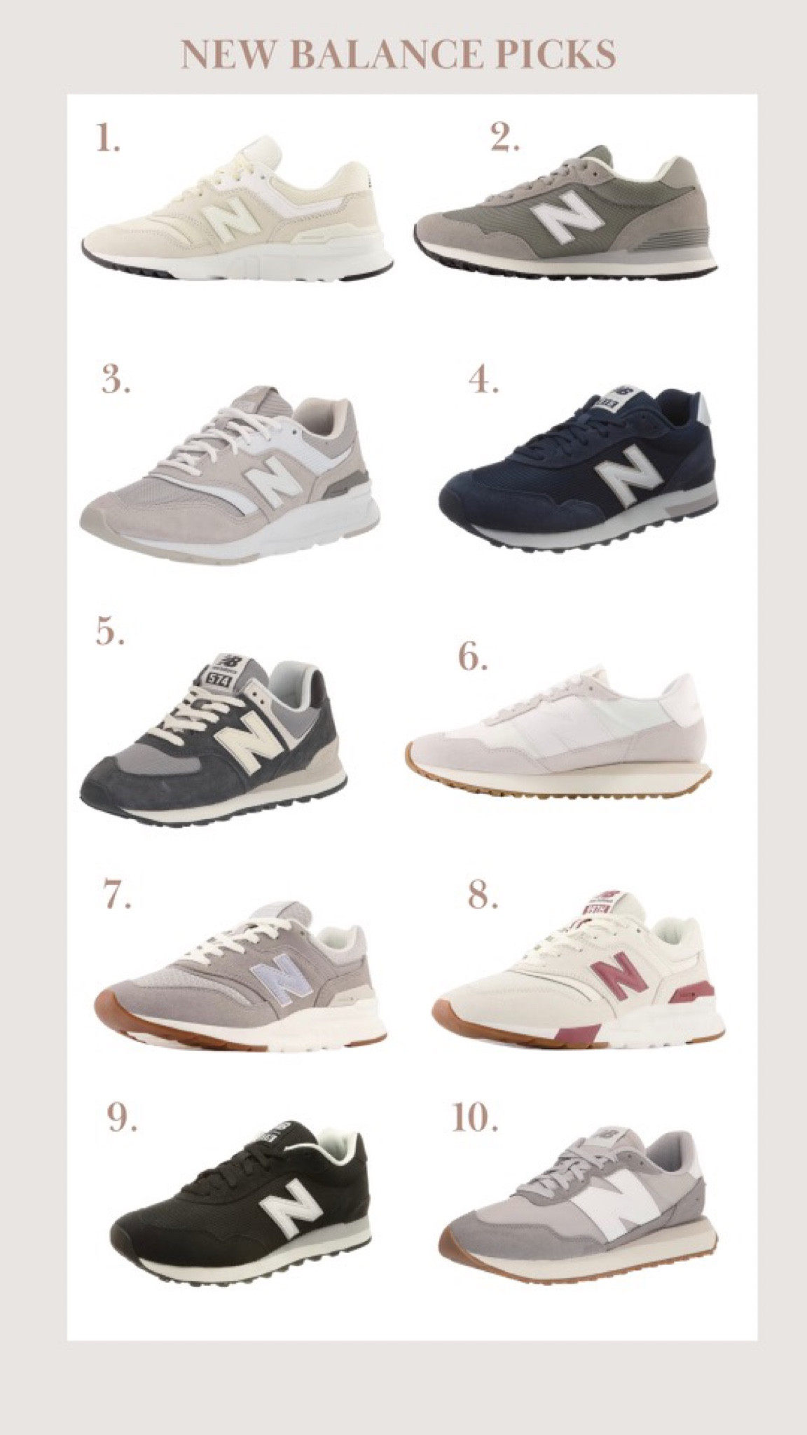 I’m a sucker for a new pair of New Balances. Here are my favorites!

#LTKfit #LTKstyletip #LTKworkwear