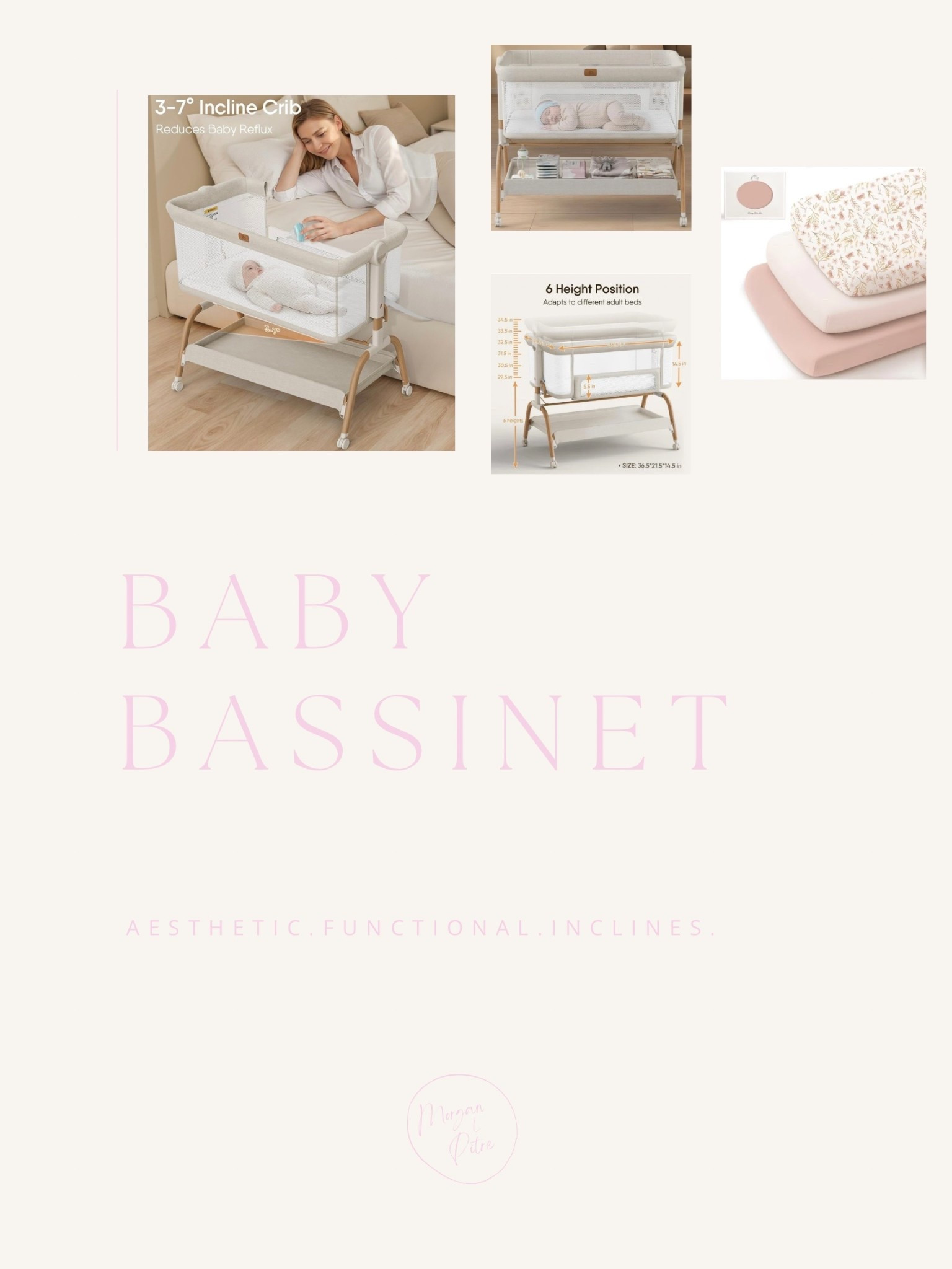 Snuggle up with the coziest most chic baby bassinet for your little one! 🍼✨ Our favorite newborn sleep solution is perfect for safe sleep, crib alternatives, and nursery essentials. Designed for modern parents, this portable bassinet offers comfort, convenience, and style. Ideal for day naps, night sleep, newborn babies, and infant care. Upgrade your baby nursery with this must-have sleeping solution for babies.

#LTKmomlife #LTKKids #LTKBaby