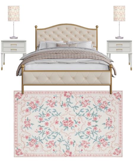 Romantic princess themed bedroom. Elegant subtle dinsey themed room  

#LTKhome