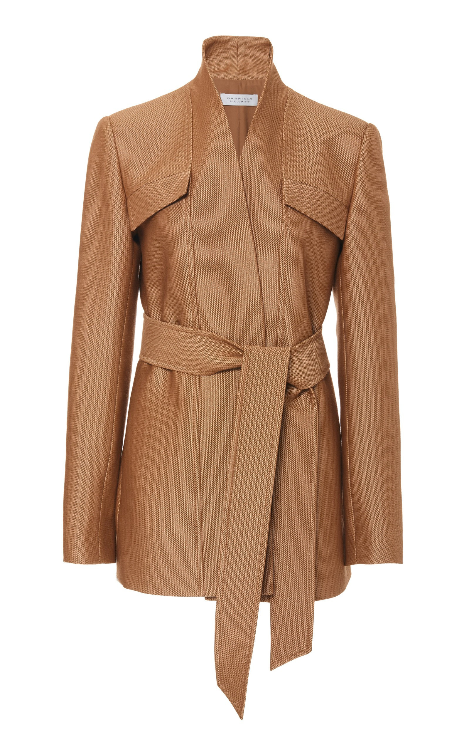 Proteus Wool-Silk Blend Blazer by Gabriela Hearst | Moda Operandi | Moda Operandi Global