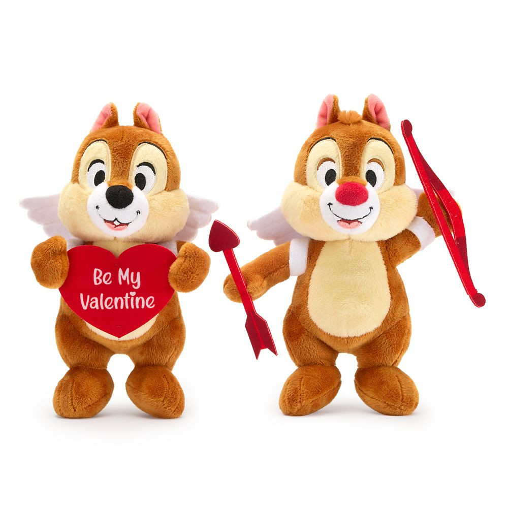 Chip 'n Dale Valentine's Day Plush Set – 9'' | Disney Store