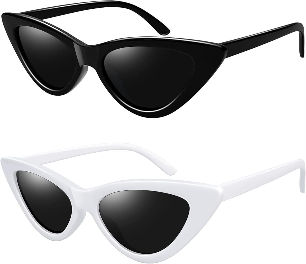 Joopin Pointy Narrow Cat Eye Sunglasses Women, Polarized Ladies Sunglasses Retro Vintage Cateye W... | Amazon (CA)