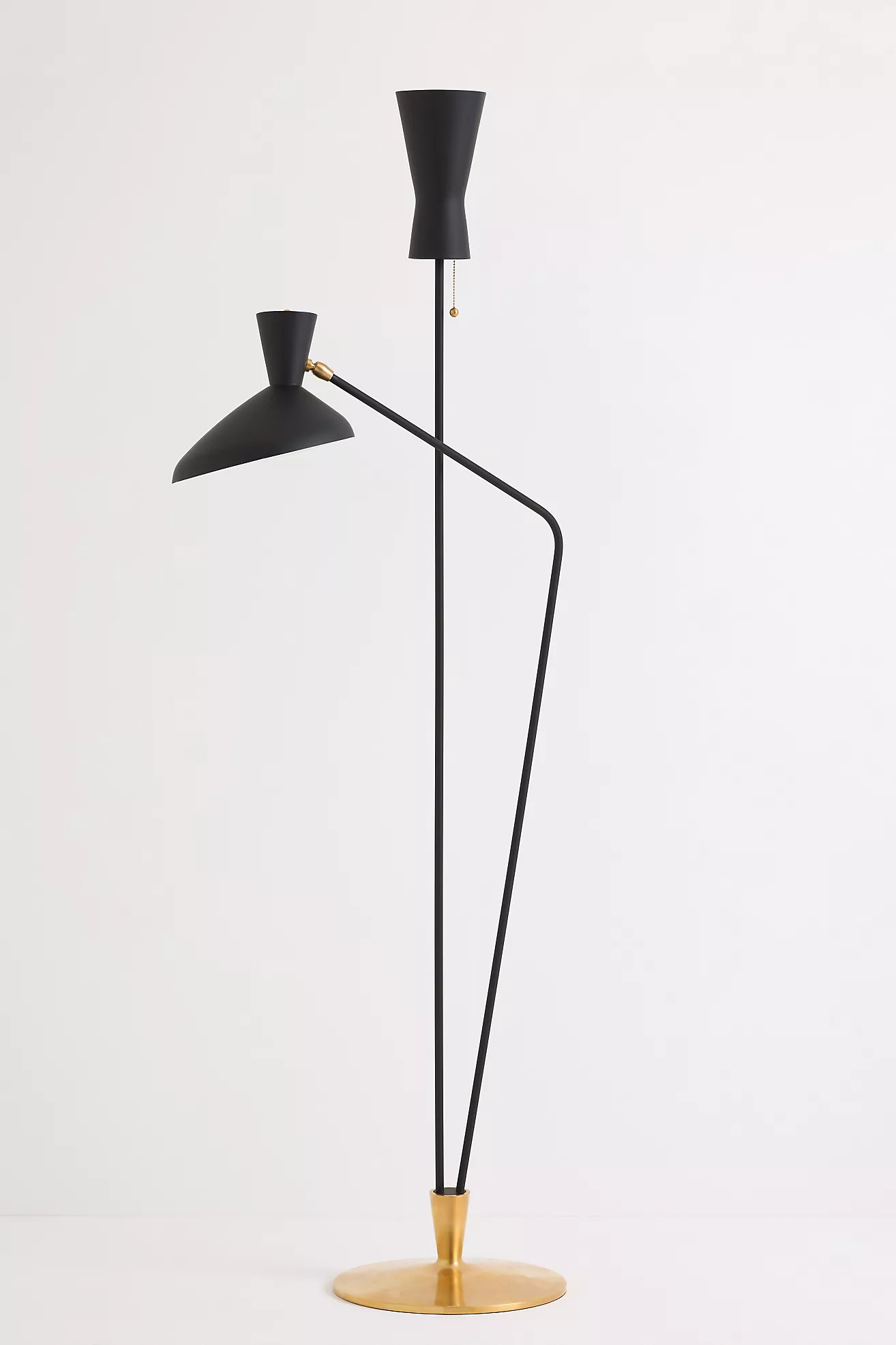 Austen Dual Function Brass Floor Lamp | Anthropologie (US)
