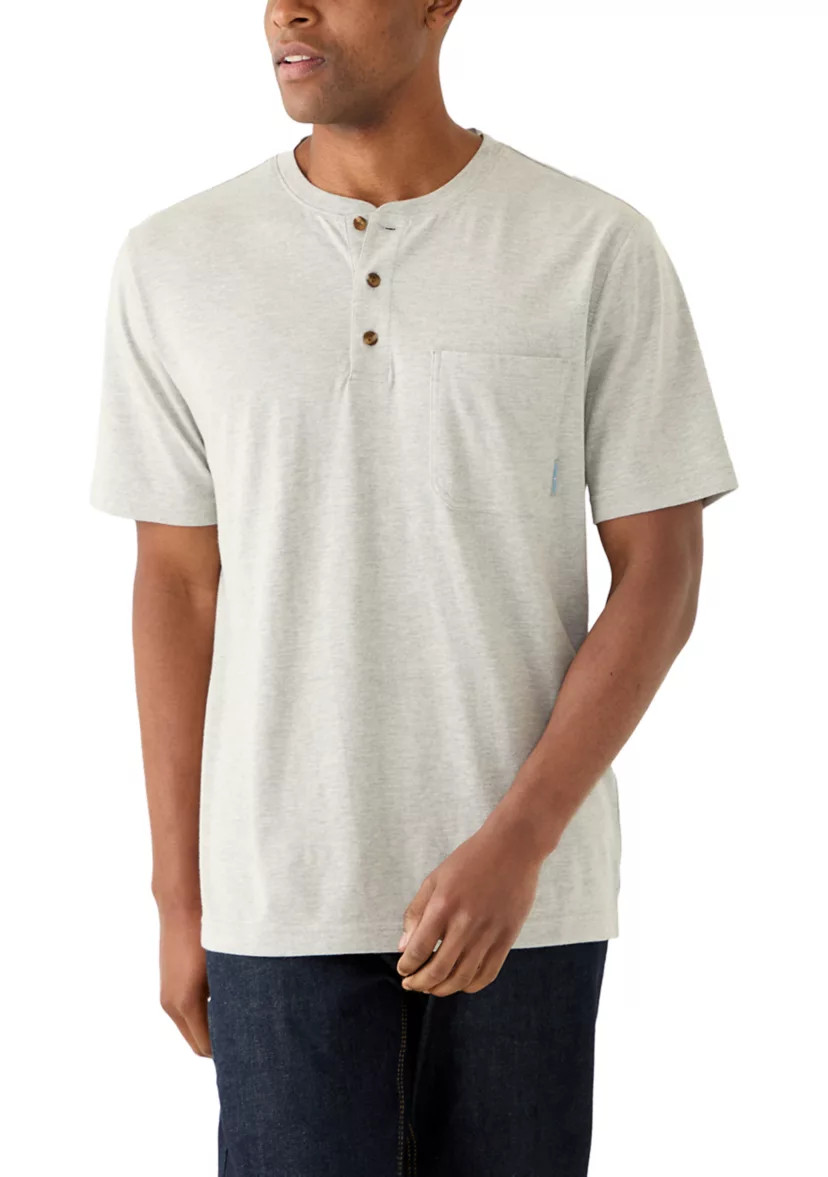 Men's Short Sleeve Jersey Henley Shirt | Belk